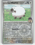 Hop's Wooloo Reverse Holo Common SV09: Journey Together 135/159 NM