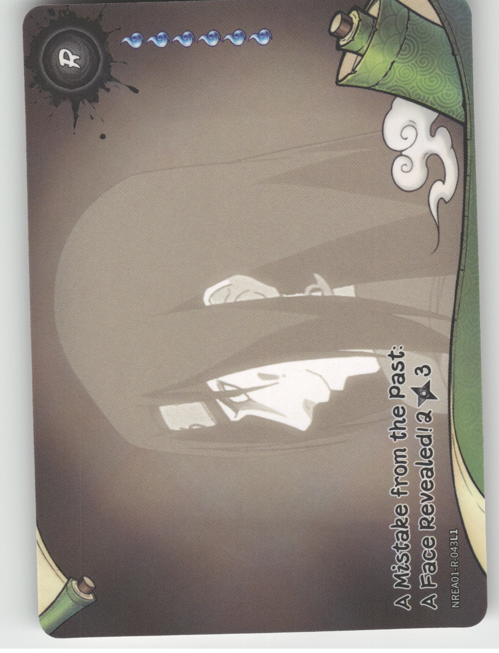 A Mistake From The Past: A Face Revealed! \n2/3 Base R Earth Scroll Series 1 043 front