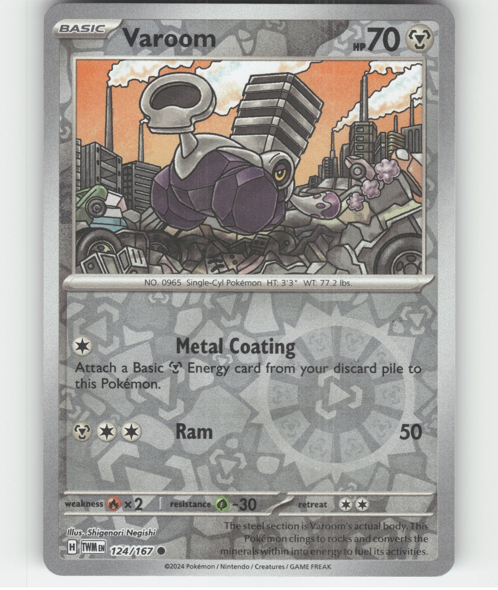 Varoom Common SV06: Twilight Masquerade 124/167 NM