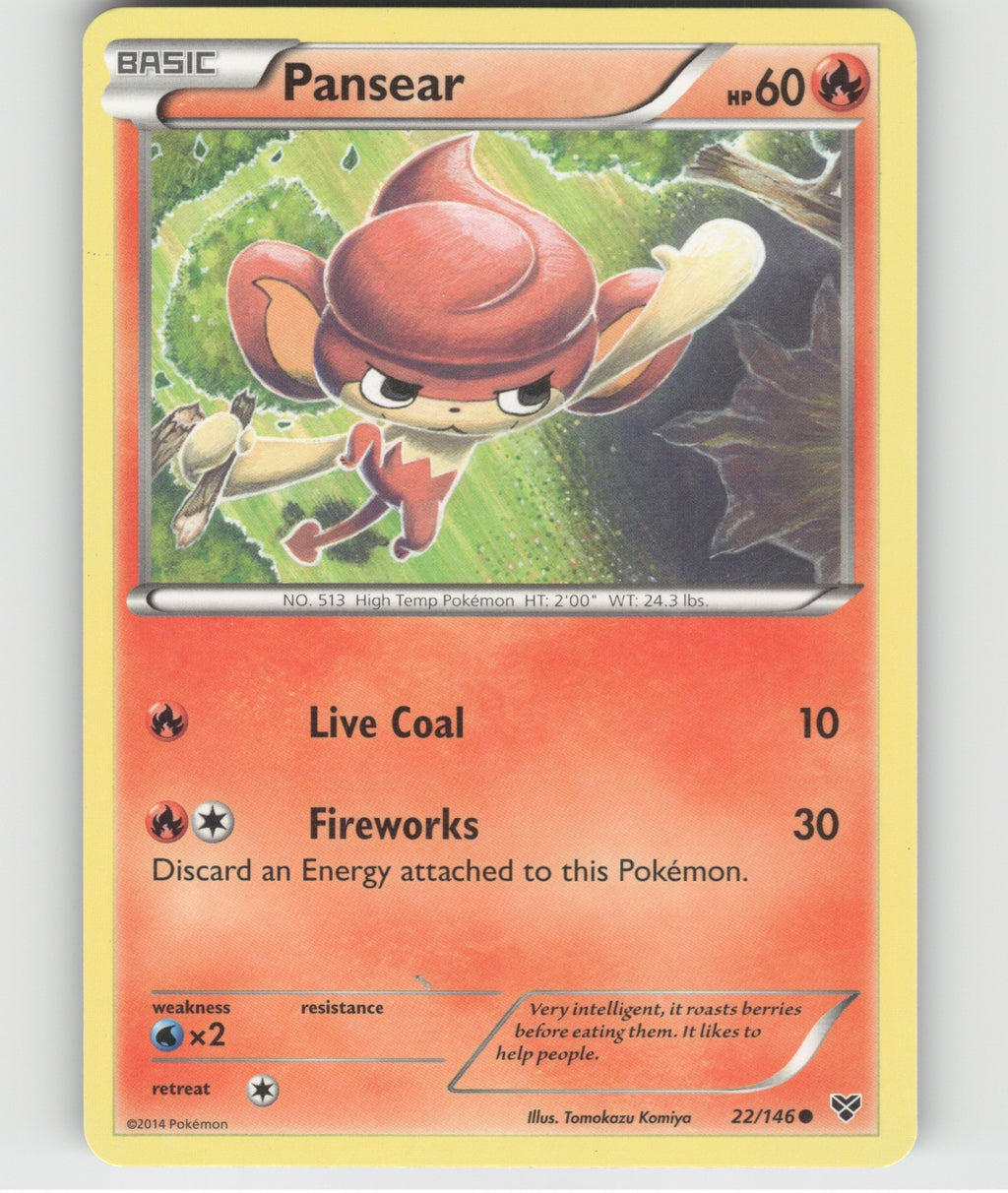 Pansear Common XY Base Set 22/146 LP