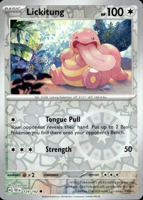 Lickitung 2024 Temporal Forces #124/162 Near Mint