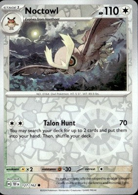 Noctowl 2024 Temporal Forces #127/162 Near Mint