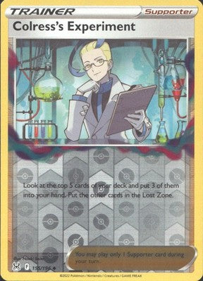 Colress's Experiment 2022 Lost Origin #155/196 Near Mint