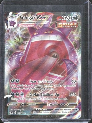 Gengar VMAX 2021 Fusion Strike #157/264 Near Mint