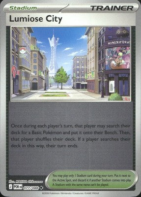 Lumiose City Perfect Order #077/088 Near Mint