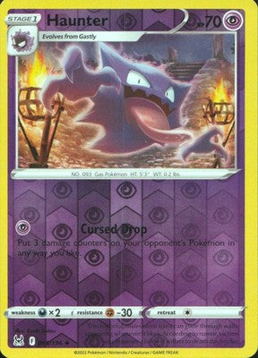 Haunter 2022 Lost Origin #065/196 Near Mint