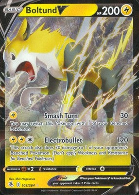 Boltund V 2021 Fusion Strike #103/264 Near Mint