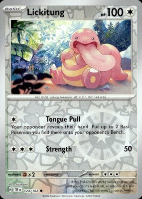 Lickitung 2024 Temporal Forces #124/162 Near Mint