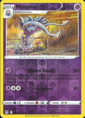Malamar 2022 Lost Origin #078/196 Near Mint