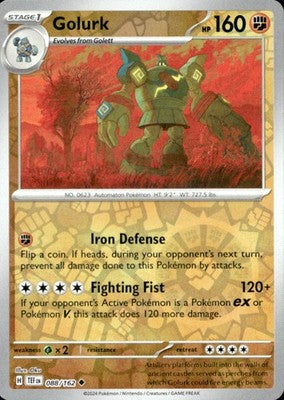Golurk 2024 Temporal Forces #088/162 Near Mint
