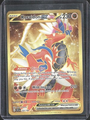 Koraidon ex 2023 Scarlet & Violet #254/198 Near Mint