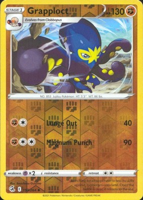Grapploct 2021 Fusion Strike #153/264 Near Mint