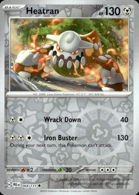 Heatran 2025 Prismatic Evolutions #068/131 Near Mint