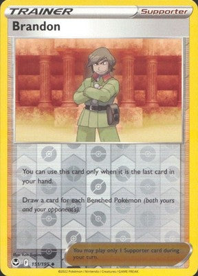 Brandon 2022 Silver Tempest #151/195 Near Mint