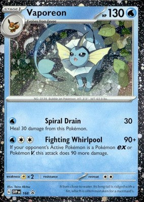 Vaporeon 2024 Terastal Festival (JP) #030/187 Near Mint