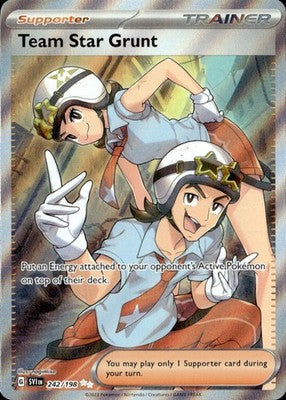 Team Star Grunt 2023 Scarlet & Violet #242/198 Near Mint