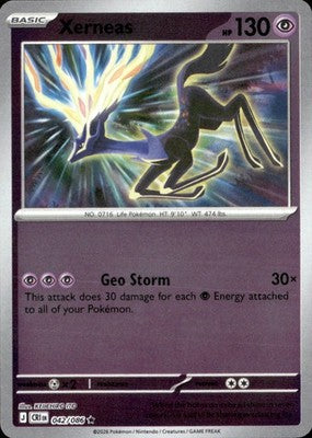 Xerneas Chaos Rising #042/086 Near Mint