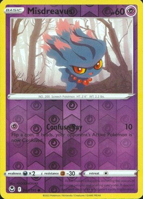 Misdreavus 2022 Silver Tempest #063/195 Near Mint