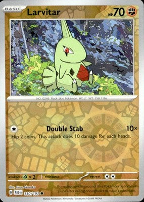 Larvitar 2023 Paldea Evolved #110/193 Near Mint
