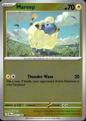 Mareep Chaos Rising #027/086 Near Mint