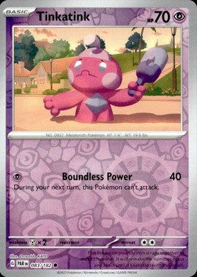 Tinkatink 2023 Paradox Rift #083/182 Near Mint