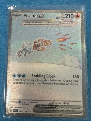 Eiscue ex 2023 Ruler of the Black Flame (JP) #133/108 Near Mint