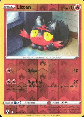 Litten 2022 Silver Tempest #030/195 Near Mint