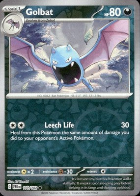 Golbat 2023 Paradox Rift #111/182 Near Mint