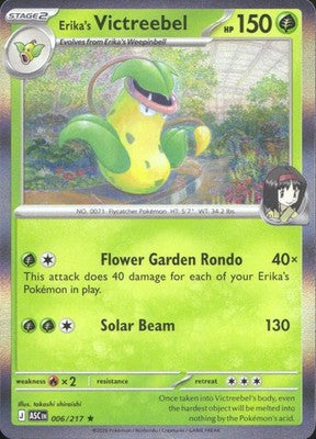 Erika's Victreebel 2026 Ascended Heroes #006/217 Near Mint