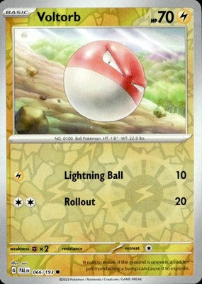 Voltorb 2023 Paldea Evolved #066/193 Near Mint
