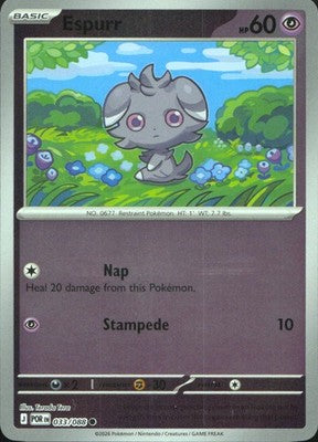Espurr Perfect Order #033/088 Near Mint