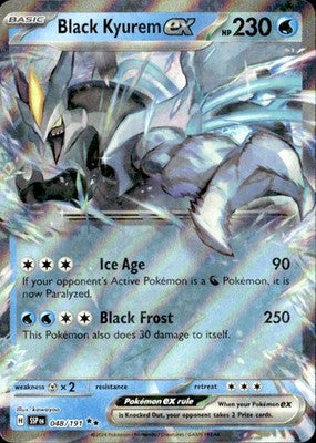 Black Kyurem ex 2024 Surging Sparks #048/191 Near Mint