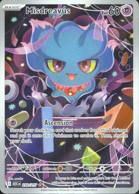 Misdreavus 2026 Ascended Heroes #233/217 Near Mint