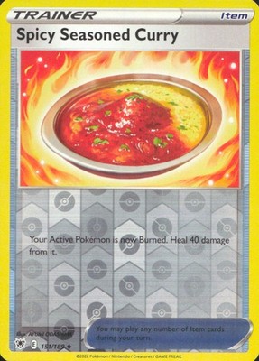 Spicy Seasoned Curry 2022 Astral Radiance #151/189 Near Mint