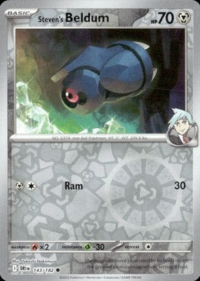 Steven's Beldum 2025 Destined Rivals #143/182 Near Mint