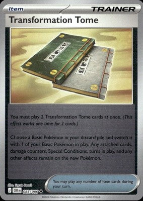 Transformation Tome Chaos Rising #083/086 Near Mint