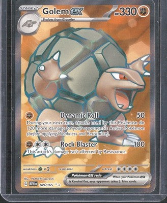 Golem ex 2023 151 #189/165 Near Mint