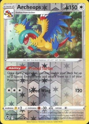 Archeops 2022 Silver Tempest #147/195 Near Mint