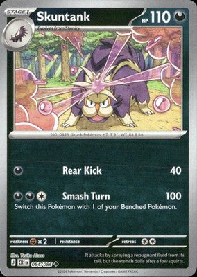 Skuntank Chaos Rising #054/086 Near Mint