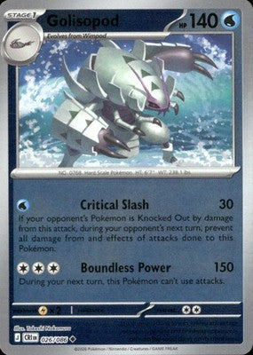 Golisopod Chaos Rising #026/086 Near Mint