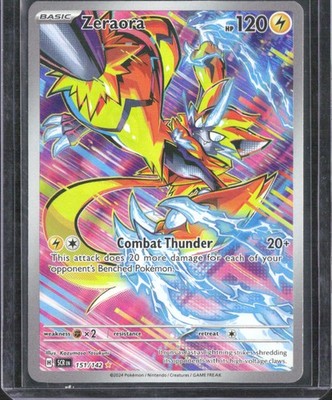 Zeraora 2024 Stellar Crown #151/142 Near Mint