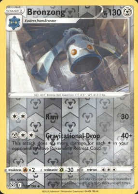 Bronzong 2022 Lost Origin #126/196 Near Mint