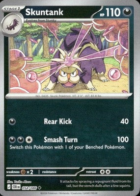 Skuntank Chaos Rising #054/086 Near Mint