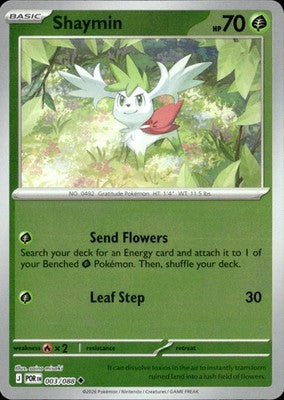 Shaymin Perfect Order #003/088 Near Mint