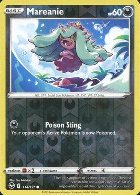 Mareanie 2022 Silver Tempest #114/195 Near Mint