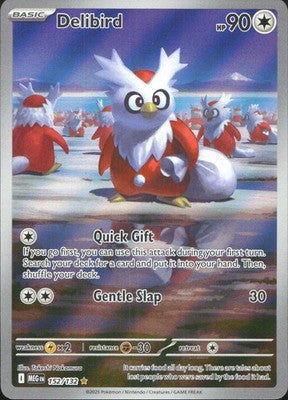 Delibird 2025 Mega Evolution #152/132 Near Mint