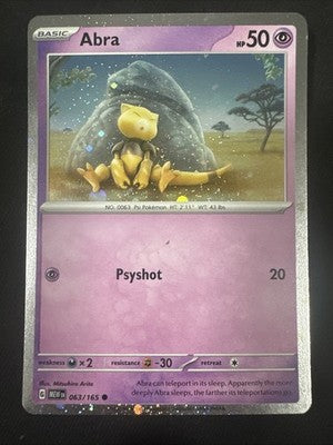 Abra 2023 151 #063/165 Near Mint