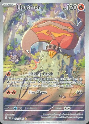 Heatmor 2025 White Flare #104/086 Near Mint