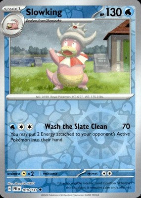 Slowking 2025 Prismatic Evolutions #019/131 Near Mint