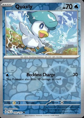 Quaxly 2023 Paldea Evolved #050/193 Near Mint